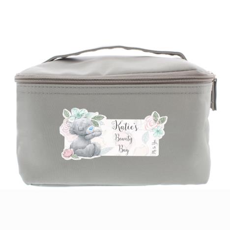 Personalised Me to You Floral Grey Make Up Wash Bag £26.99